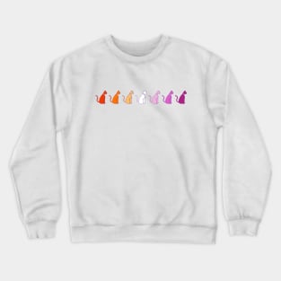 Seven Little Kitties Crewneck Sweatshirt